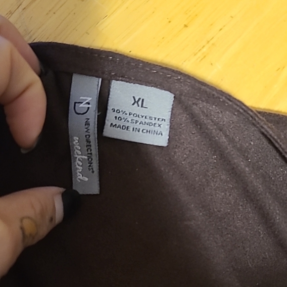 new directions Brown Cardigan Sweater - Picture 2 of 3